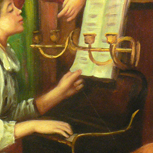 Two Girls at the Piano - Auguste Renoir - part 4